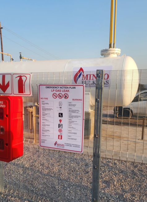 Bulk LP Gas Installation by Minzo
